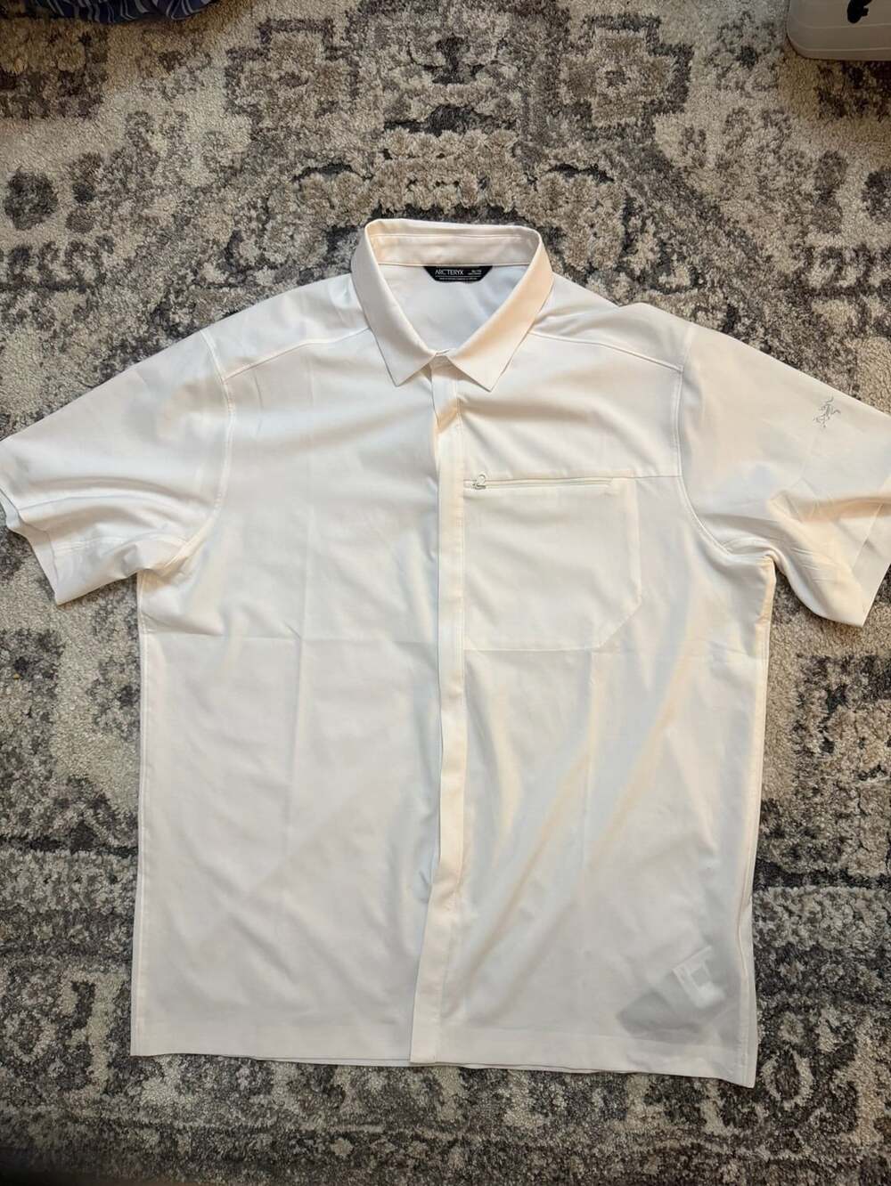 Arc'teryx Skyline SS Shirt Size XL Arctic Silk